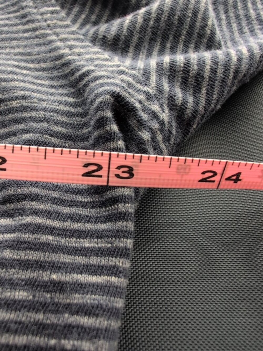 UNTUCKit Shirt Mens XL Navy Long Sleeve Polo Striped Cerro 2019 Preppy Casual - Picture 5 of 6